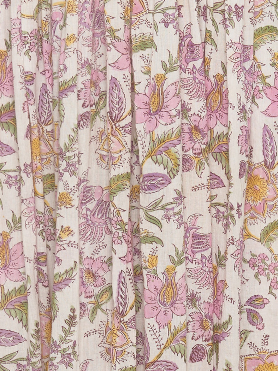LILY Midi Dress ~ Fuchsia Bloom