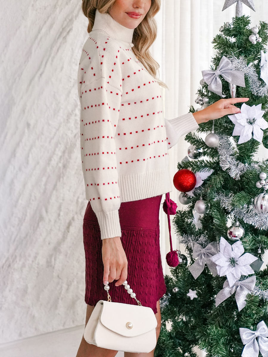 Brick Road Striped Sweater