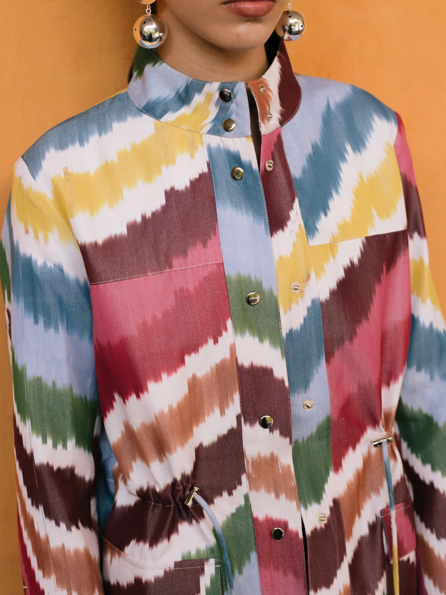 Rainbow Ikat Jacket
