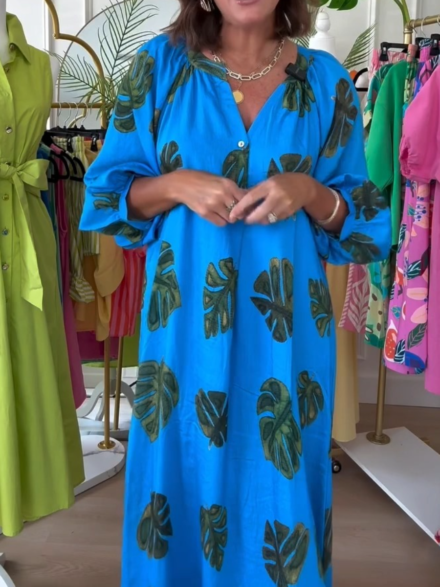 New Elegant Floral Dress
