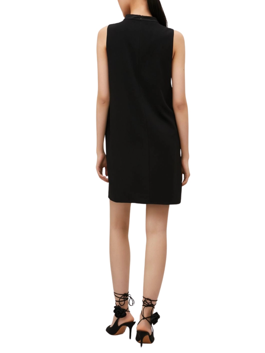 The Rib Knit Midi Black