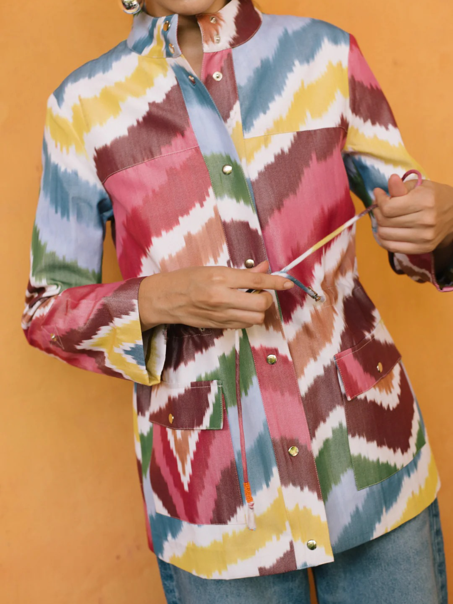 Rainbow Ikat Jacket