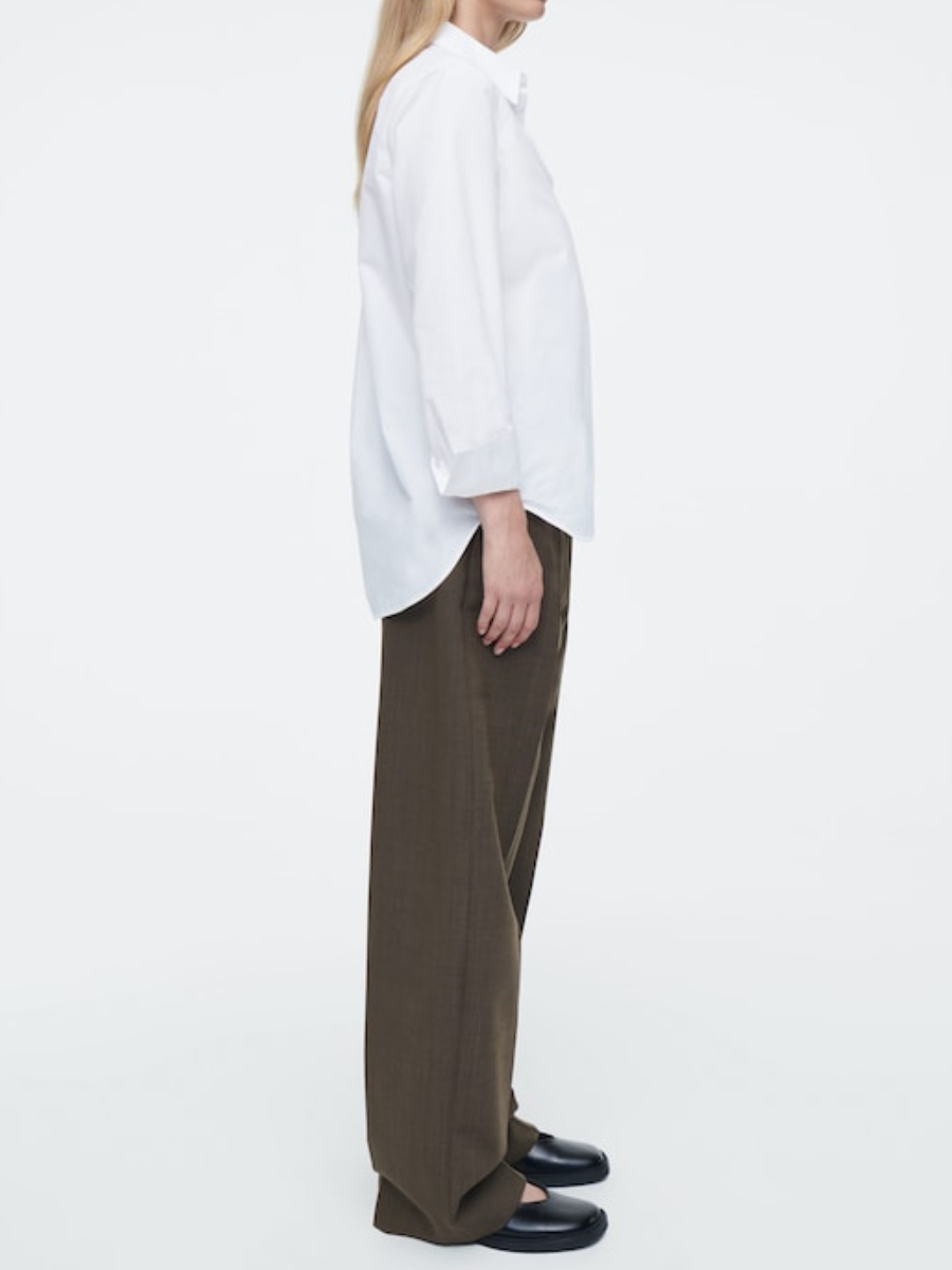 Regular Curvedhem Shirt