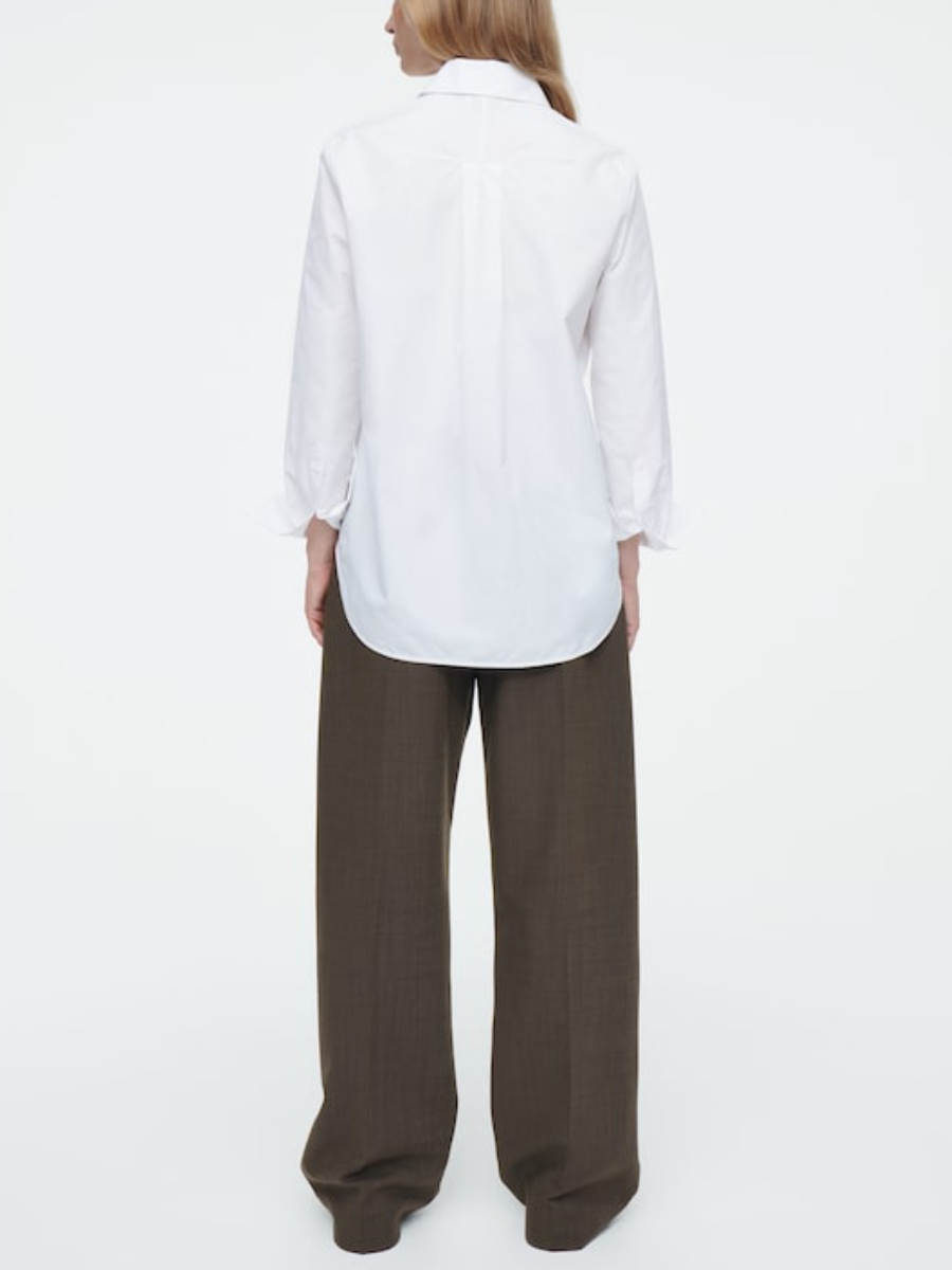 Regular Curvedhem Shirt