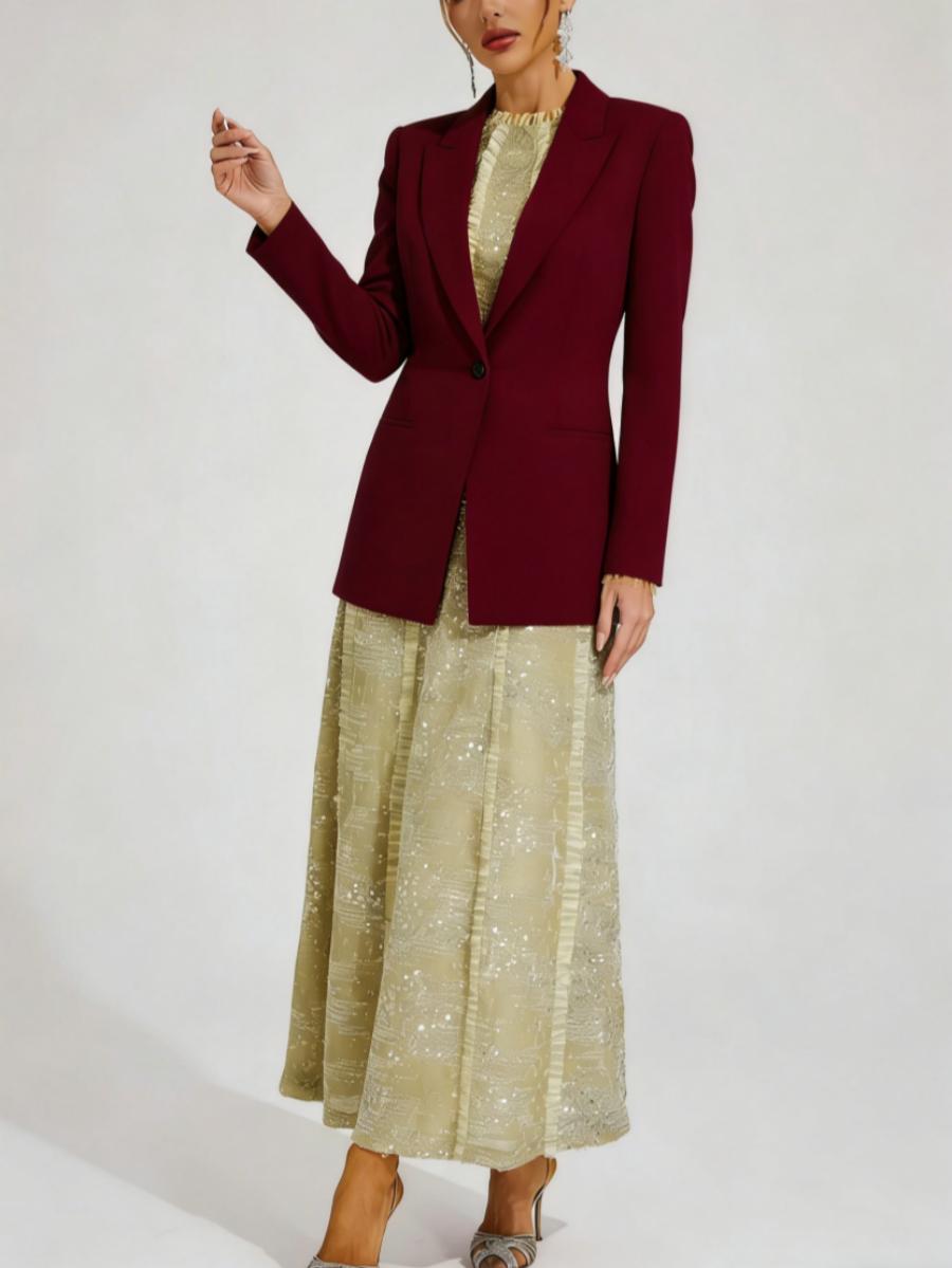 Fashion Sequin Maxi Dress
