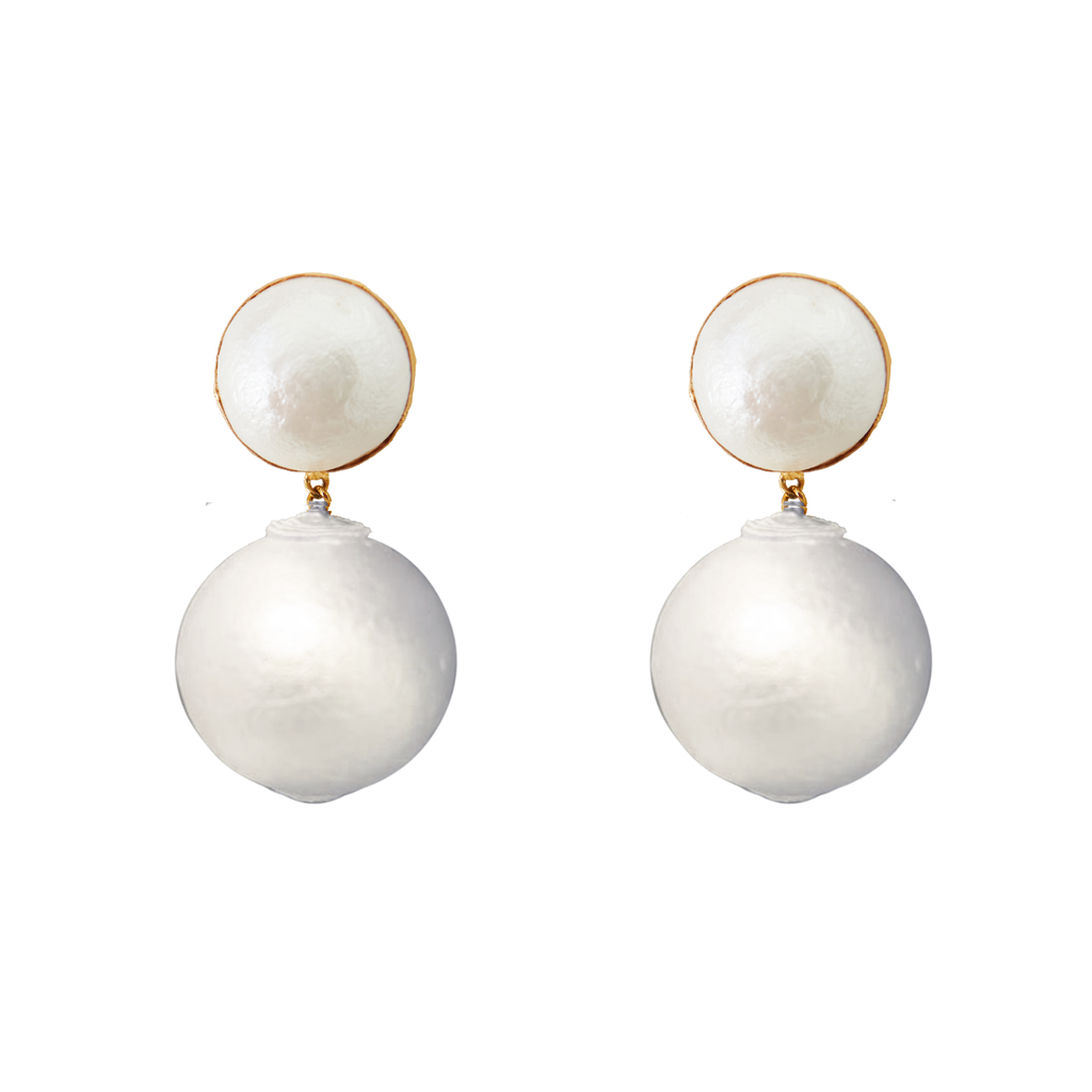 Cotton Pearl Classic 2 Drop- White