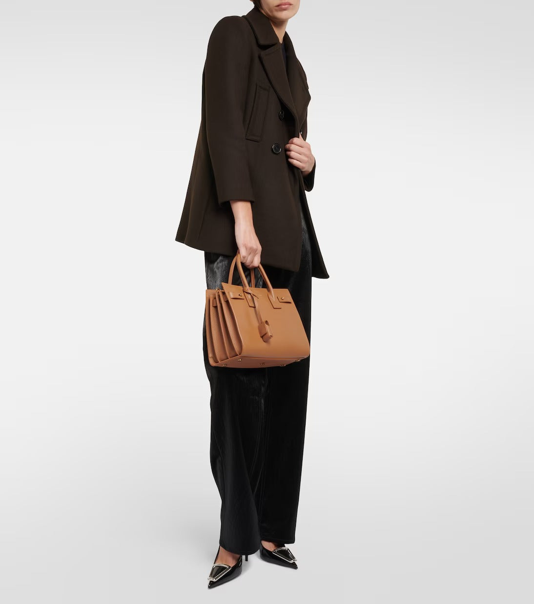 Shirly Small Leather Tote Bag