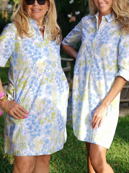 Margaux Dress Brazil Blue Dress