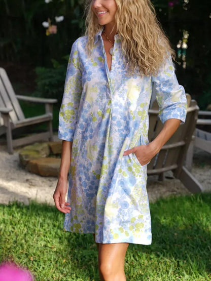 Margaux Dress Brazil Blue Dress