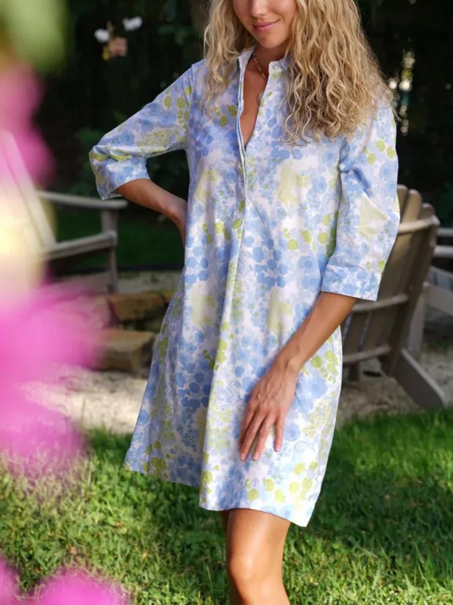 Margaux Dress Brazil Blue Dress