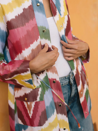 Rainbow Ikat Jacket