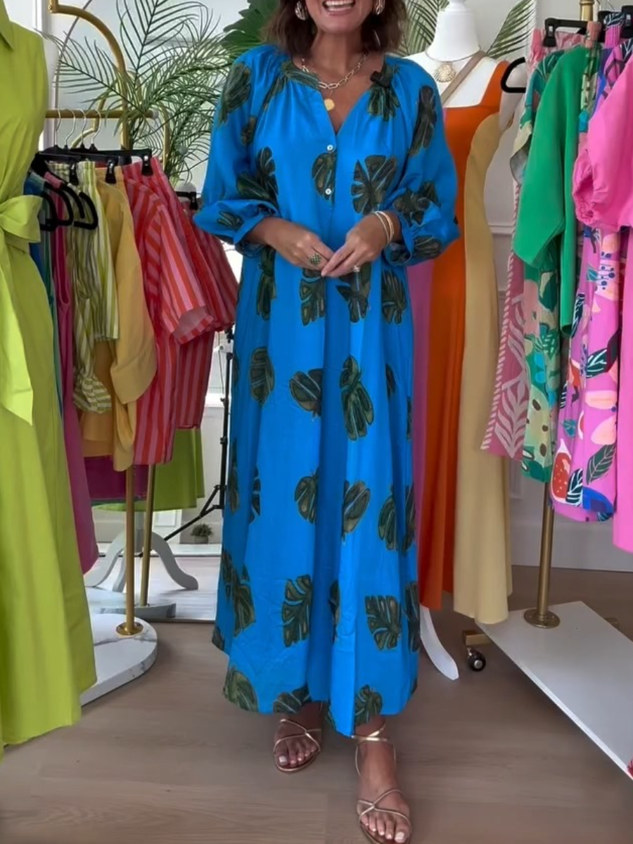 New Elegant Floral Dress