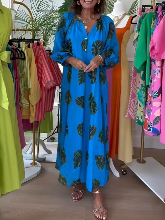 New Elegant Floral Dress