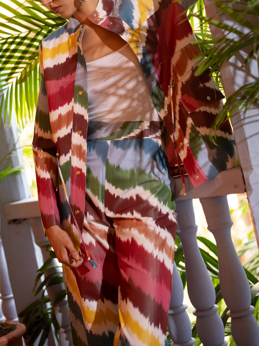 Rainbow Ikat Jacket
