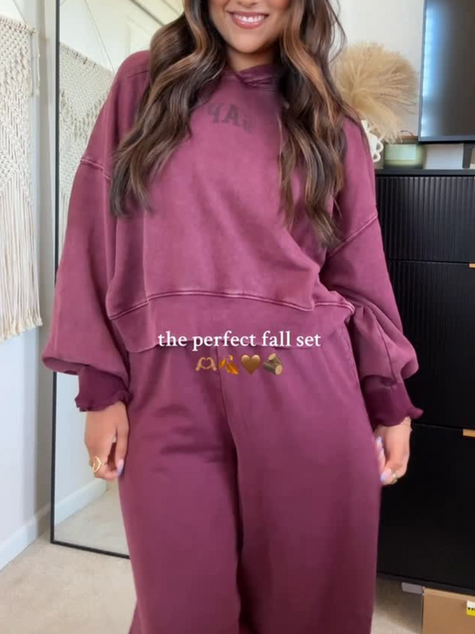 Soft And Comfortable Red Two Pice Sets