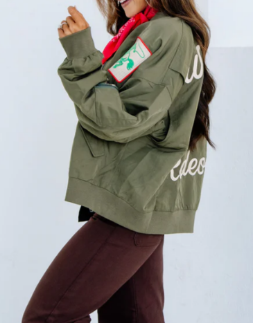 Western Style Bomber Jacket