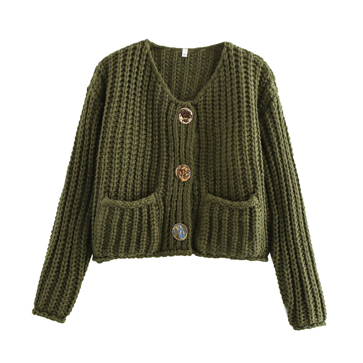 Chic Button Knit Cardigan