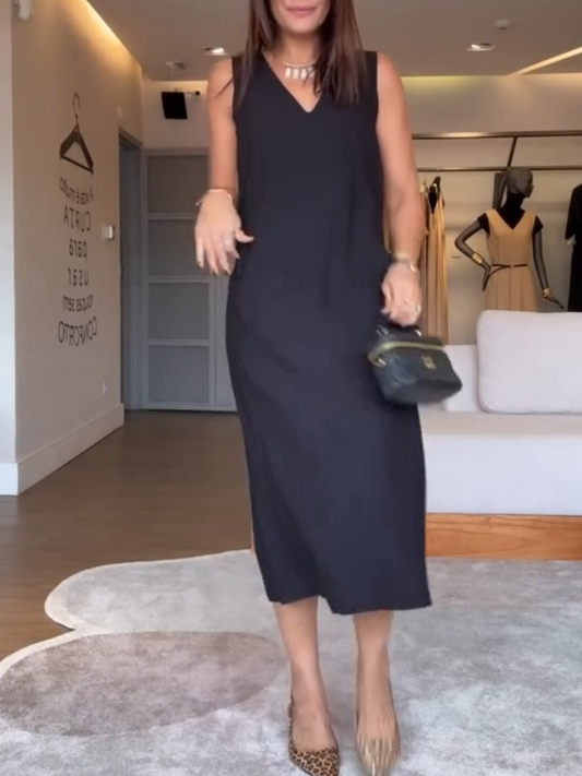 Elegant And Simple Long Dress