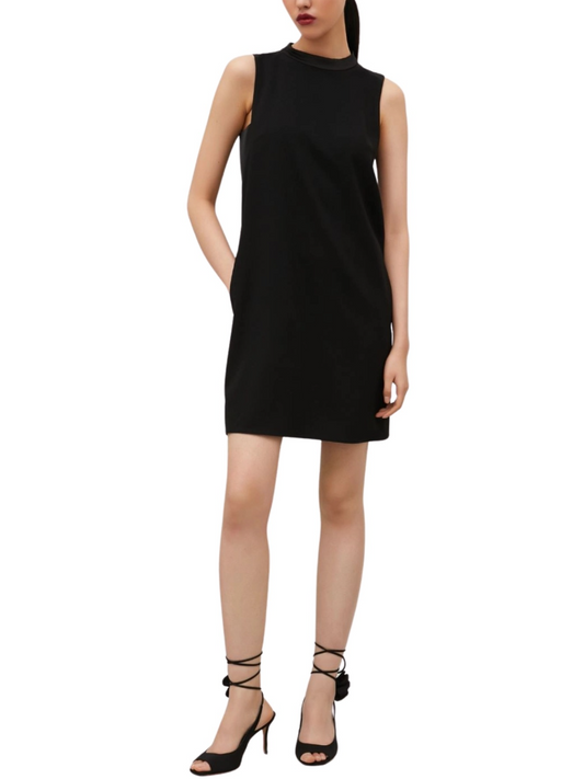 The Rib Knit Midi Black