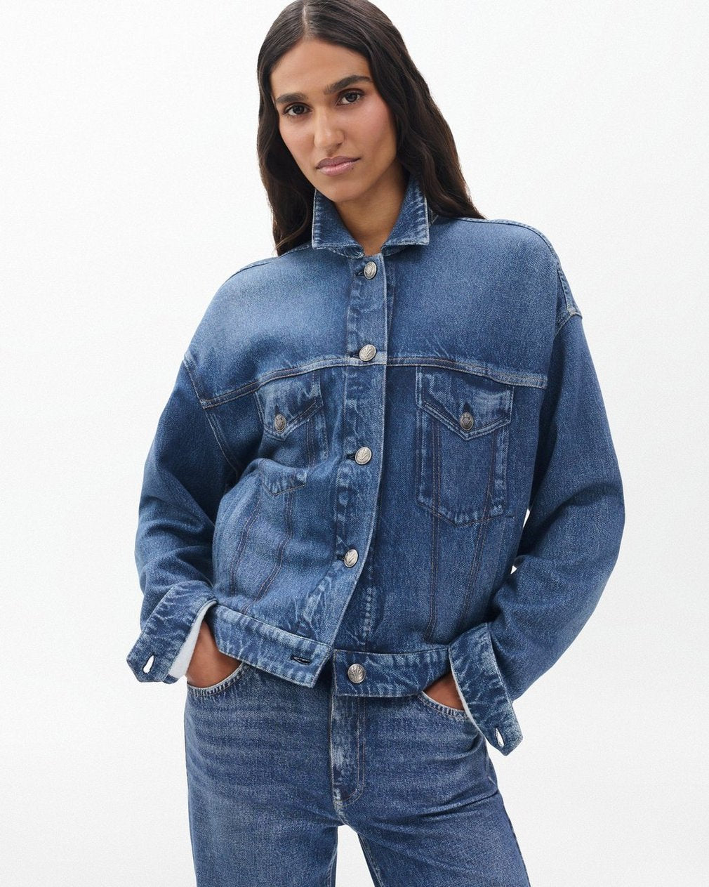 Soft Stretch Denim Jacket