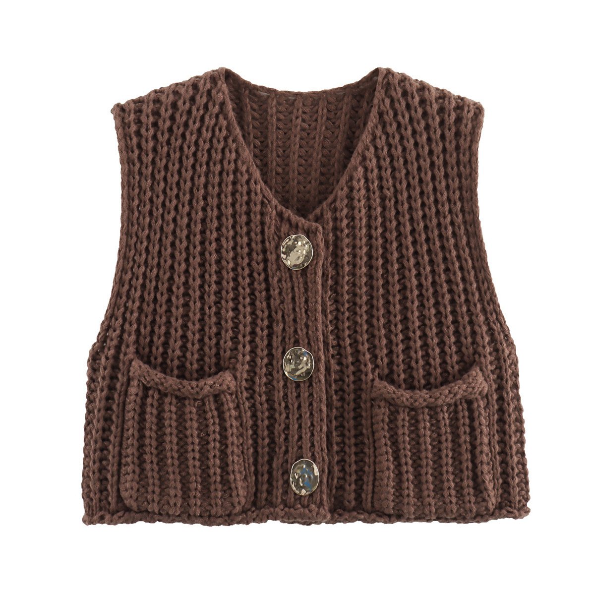 Chic Button Knit Cardigan