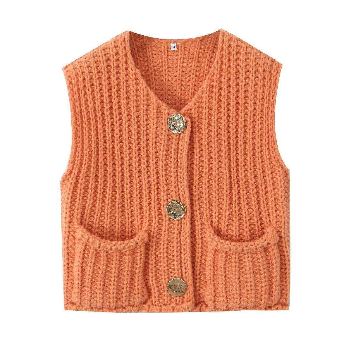 Chic Button Knit Cardigan