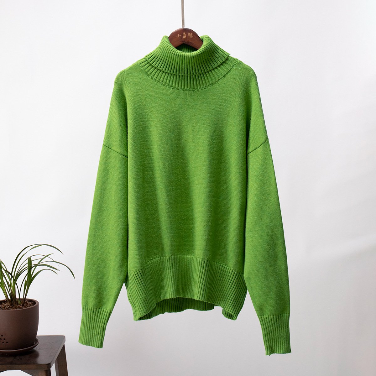 Classic Loose Turtleneck Sweater