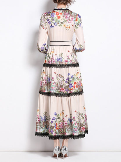 Romantic Floral Maxi Dress