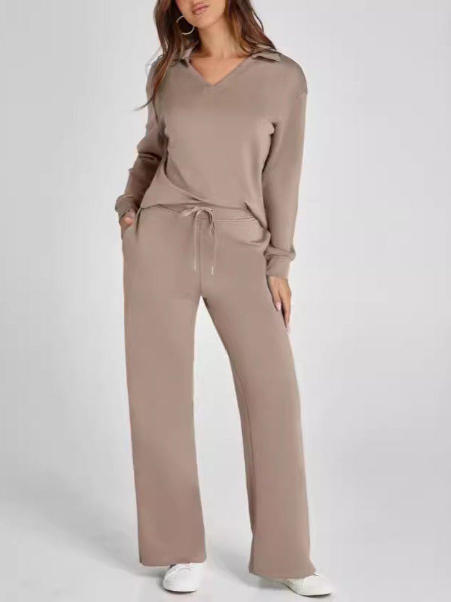 Casual Long Sleeve Sweatsuits Sets